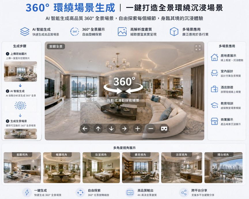 3D 導演台功能示意